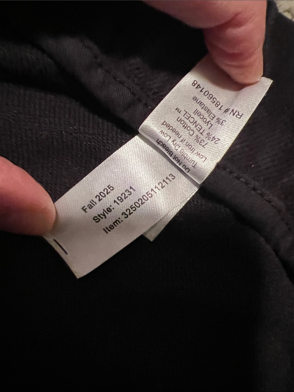 Marine Layer Piper Pant Black - Picture 3 of 4